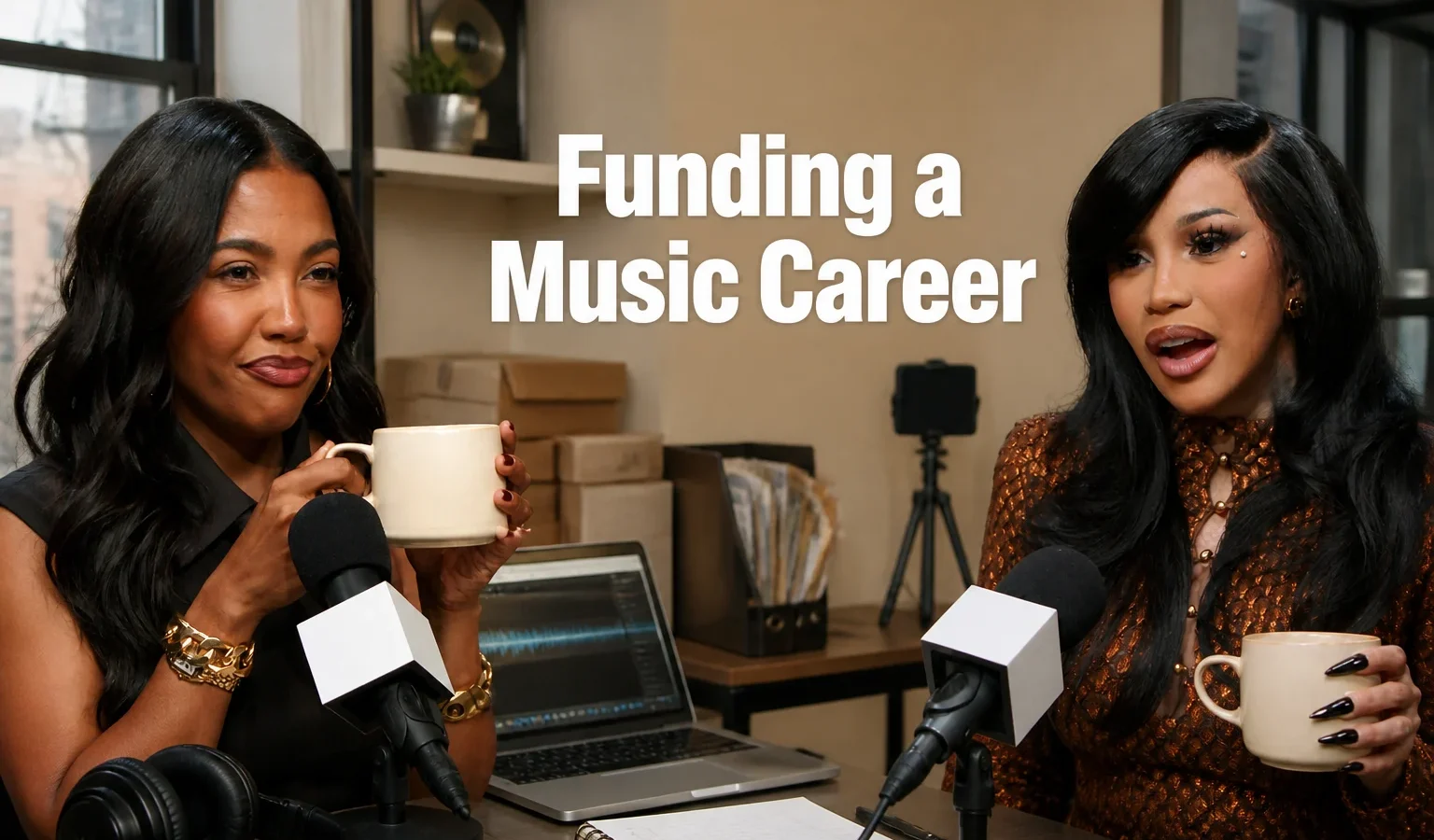 How Did Cardi B Fund Her Music Career Before Label Money?